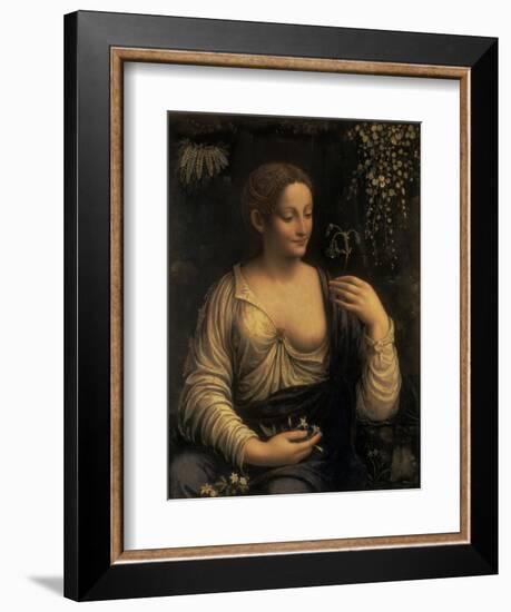 Flora, c.1520-Francesco Melzi-Framed Giclee Print