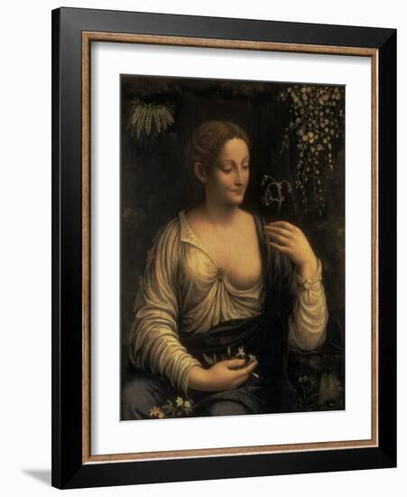 Flora, c.1520-Francesco Melzi-Framed Giclee Print