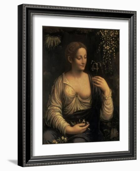 Flora, c.1520-Francesco Melzi-Framed Giclee Print