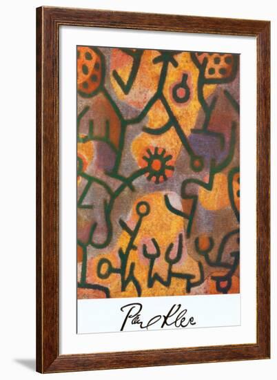 Flora di Roccia-Paul Klee-Framed Art Print