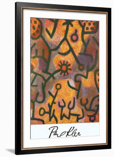 Flora di Roccia-Paul Klee-Framed Art Print