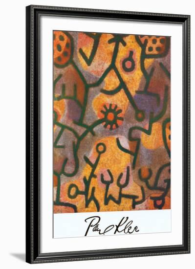 Flora di Roccia-Paul Klee-Framed Art Print