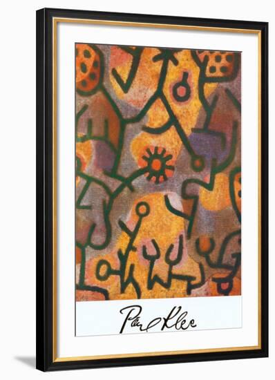 Flora di Roccia-Paul Klee-Framed Art Print