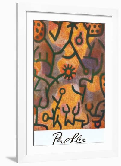 Flora di Roccia-Paul Klee-Framed Art Print