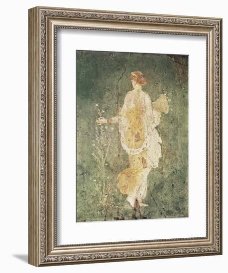 Flora, Goddess of Spring-null-Framed Art Print