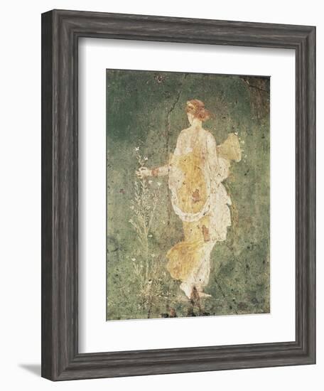 Flora, Goddess of Spring-null-Framed Art Print