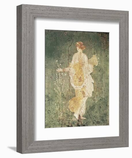 Flora, Goddess of Spring-null-Framed Art Print