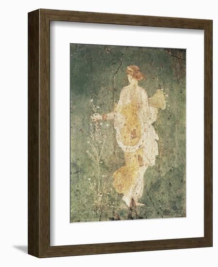 Flora, Goddess of Spring-null-Framed Art Print