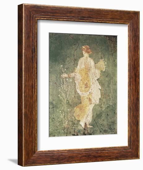 Flora, Goddess of Spring-null-Framed Art Print