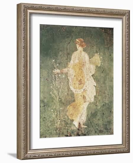 Flora, Goddess of Spring-null-Framed Art Print