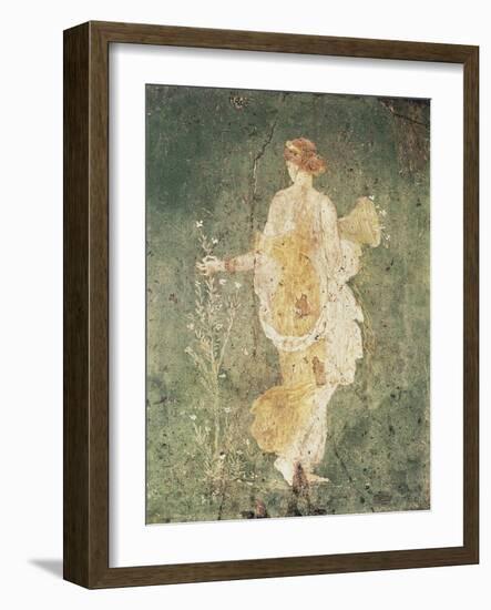 Flora, Goddess of Spring-null-Framed Art Print