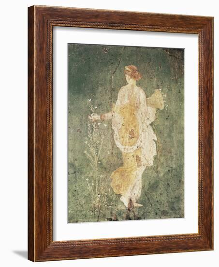 Flora, Goddess of Spring-null-Framed Art Print