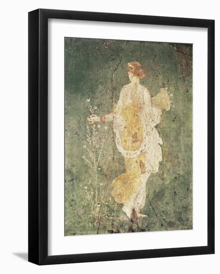 Flora, Goddess of Spring-null-Framed Art Print