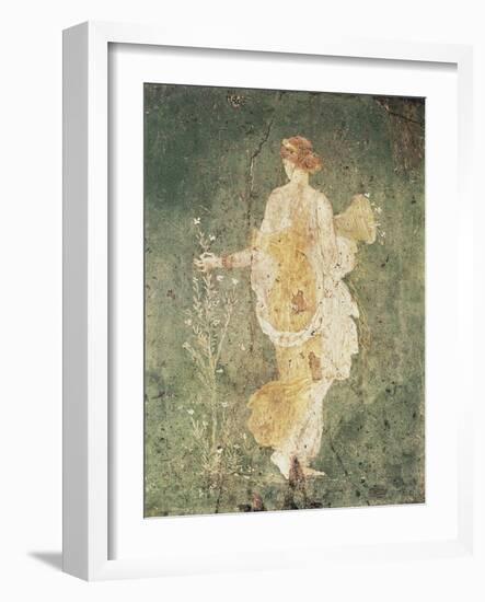 Flora, Goddess of Spring-null-Framed Art Print