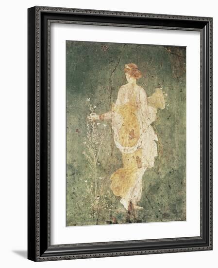 Flora, Goddess of Spring-null-Framed Art Print