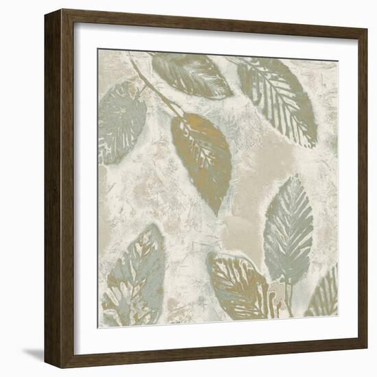 Flora Impression - Silhouette-Tania Bello-Framed Giclee Print