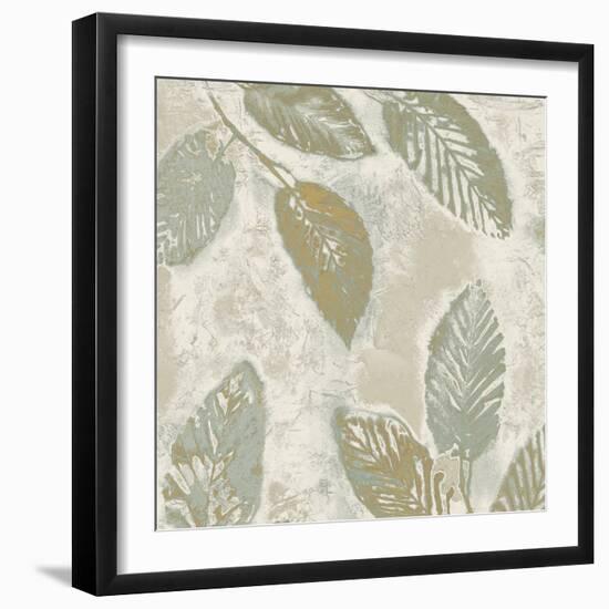 Flora Impression - Silhouette-Tania Bello-Framed Giclee Print