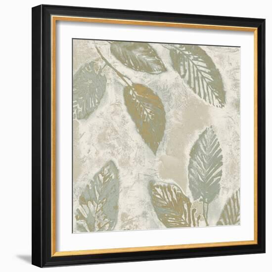 Flora Impression - Silhouette-Tania Bello-Framed Giclee Print