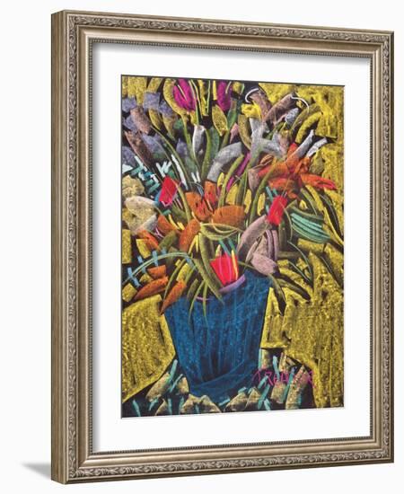 Flora in the Afternoon-Frances Treanor-Framed Giclee Print