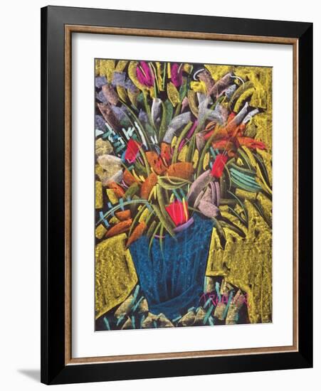 Flora in the Afternoon-Frances Treanor-Framed Giclee Print