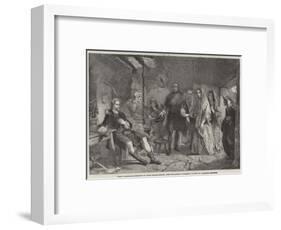 Flora Macdonald Introduced to Prince Charles Edward, after the Battle of Culloden-Alexander Johnston-Framed Giclee Print