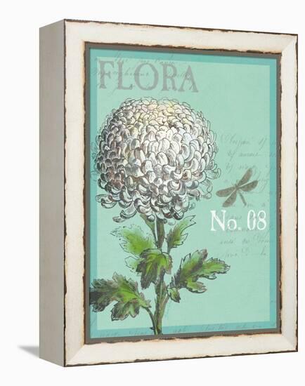 Flora Nouveau-Devon Ross-Framed Stretched Canvas