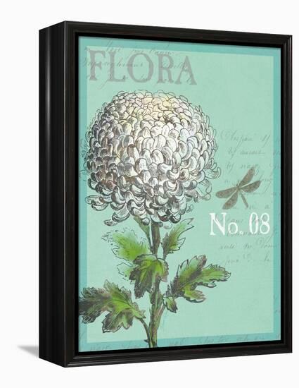 Flora Nouveau-Devon Ross-Framed Stretched Canvas