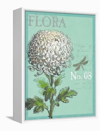 Flora Nouveau-Devon Ross-Framed Stretched Canvas