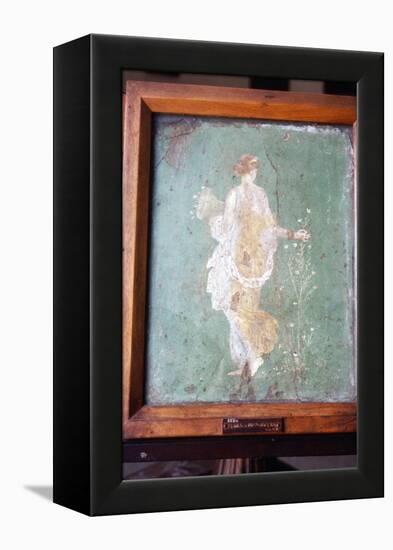 Flora or Primavera, Roman wall painting from Pompeii, c1st century-Unknown-Framed Premier Image Canvas