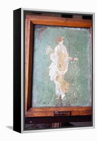 Flora or Primavera, Roman wall painting from Pompeii, c1st century-Unknown-Framed Premier Image Canvas