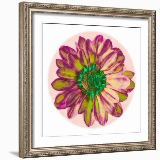 Flora Orb I-Ricki Mountain-Framed Art Print