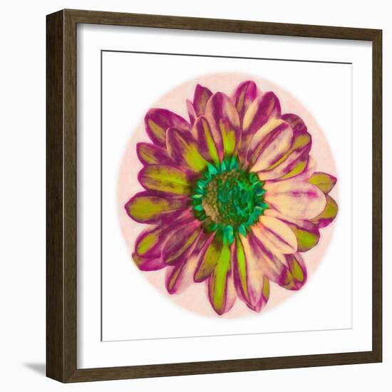 Flora Orb I-Ricki Mountain-Framed Art Print