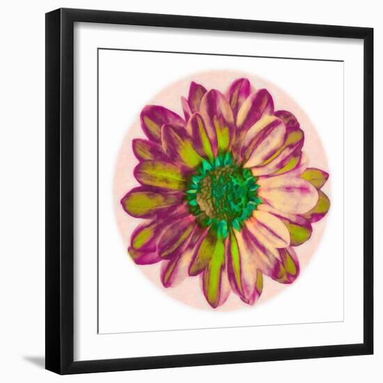 Flora Orb I-Ricki Mountain-Framed Art Print