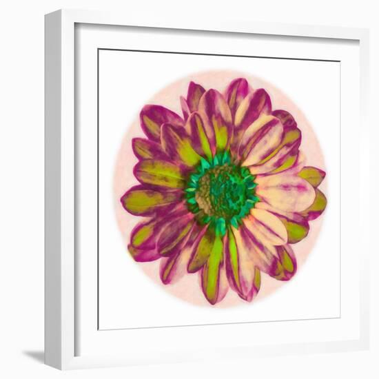 Flora Orb I-Ricki Mountain-Framed Art Print