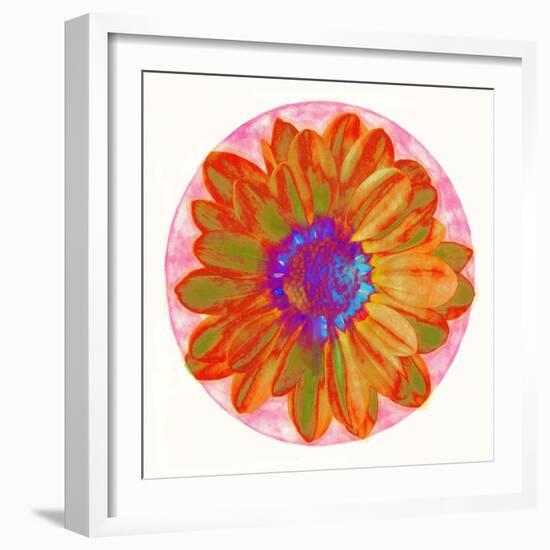 Flora Orb III-Ricki Mountain-Framed Art Print