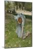 Flora - Spring in the Gardens of the Villa Borghese-Sir Lawrence Alma-Tadema-Mounted Giclee Print