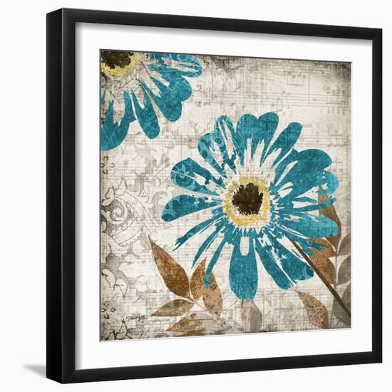 Flora Symphony 1-Diane Stimson-Framed Art Print