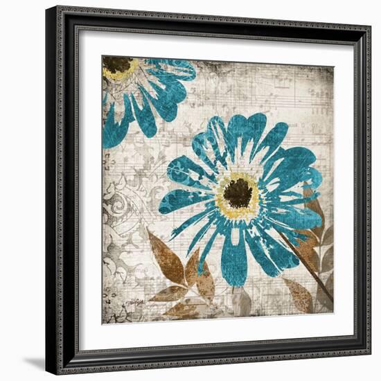 Flora Symphony 1-Diane Stimson-Framed Art Print