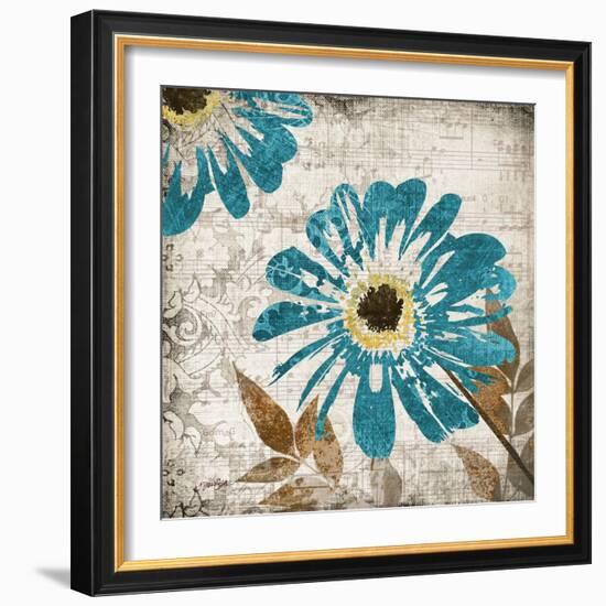 Flora Symphony 1-Diane Stimson-Framed Art Print