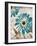 Flora Symphony 1-Diane Stimson-Framed Art Print