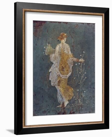 Flora with a Cornucopia-null-Framed Giclee Print