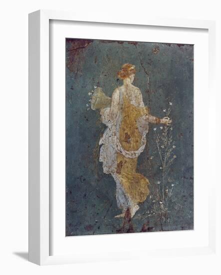 Flora with a Cornucopia-null-Framed Giclee Print