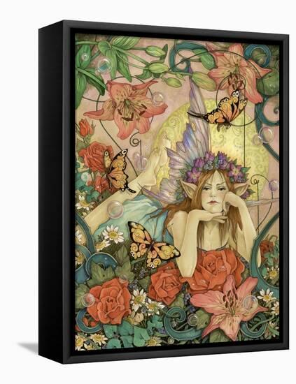 Florabundance-Linda Ravenscroft-Framed Premier Image Canvas