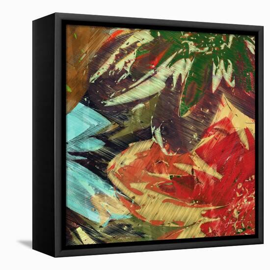 Floragraph I-James Burghardt-Framed Stretched Canvas