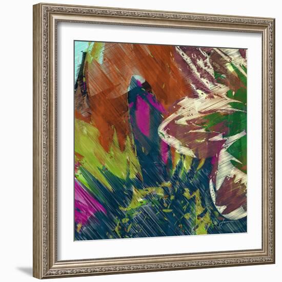 Floragraph III-James Burghardt-Framed Art Print