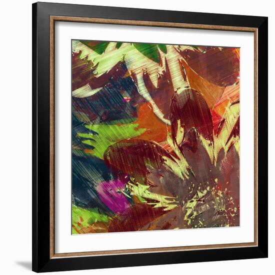 Floragraph IV-James Burghardt-Framed Art Print