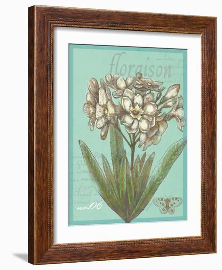 Floraison Nouveau 1-Devon Ross-Framed Art Print