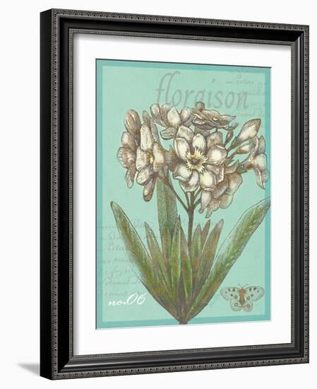 Floraison Nouveau 1-Devon Ross-Framed Art Print