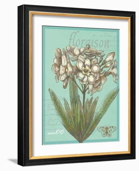 Floraison Nouveau 1-Devon Ross-Framed Art Print