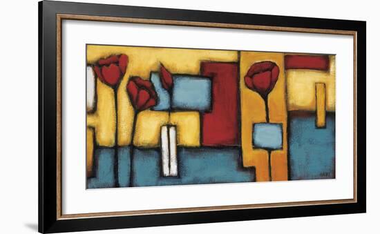 Floral Abstract II-H^ Alves-Framed Giclee Print